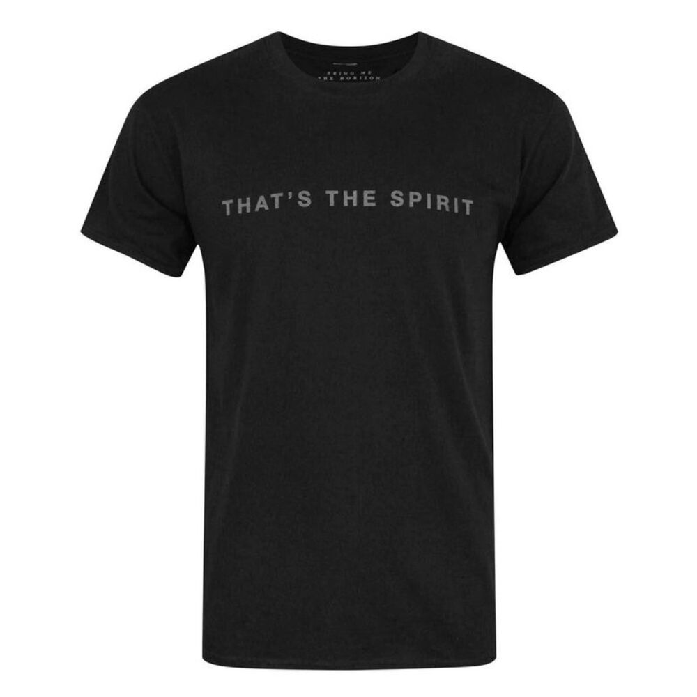 Bring Me The Horizon Unisex Adult That�'s The Spirit Cotton T-Shirt / Black